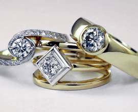engagement diamond rings front durban